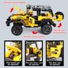 DIY Car Truck Building Block Set Toys Self Assembly Model Creative Desktop Decor Jeep Bricks Toy for Kids Educational