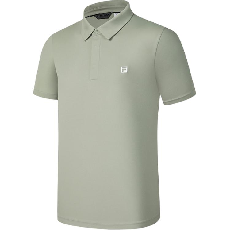 FILA Golf Series Sun Protection Sports Knit Short Sleeve Polo Shirt Men Polo Shirts A11M535101F-KK