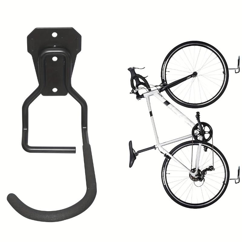 Bike Wall Mount Iron Rack Bicycle Wall Stand Hook Bicycle Garage Holder Bicycle Display Storage Hanger Kit Bike Accessorie