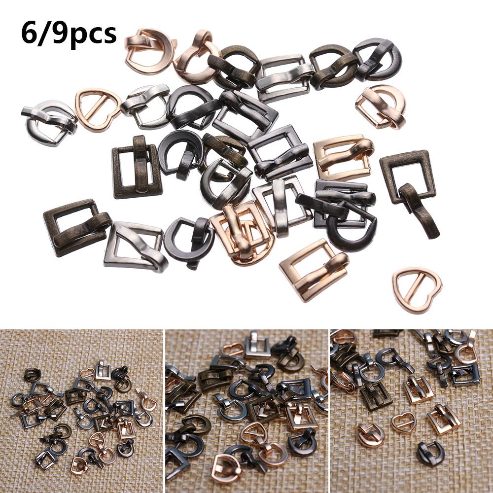 Newest Girls Toys 4 Colors Tri-glide Buckle Belt Buttons Diy Dolls Buckles Doll Bags Accessories