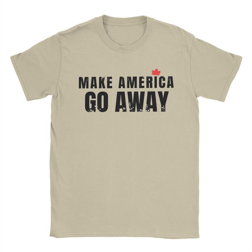 Unisex Womens MAGA Greenland  T Shirt  Pure Cotton Tops Funny Short Sleeve Crewneck Tee Shirt Plus Size TShirt