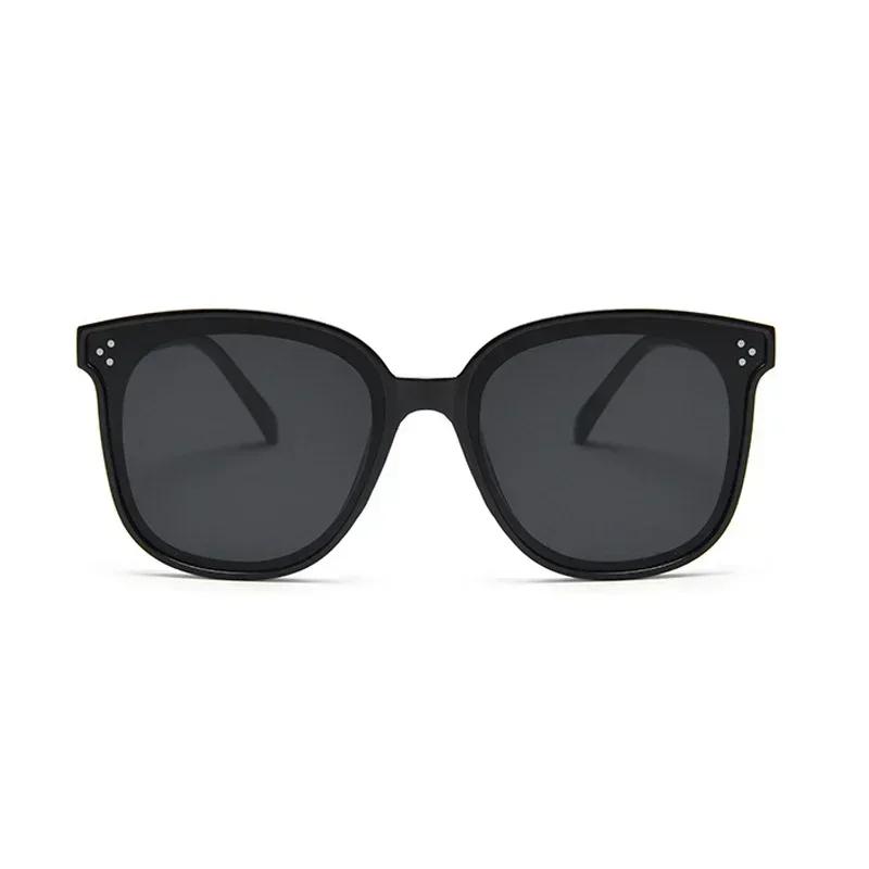 Runde Verlaufs-Sonnenbrille Damen Vintage Übergroß Herren Spiegel Retro Mode Luxusmarke Brillen