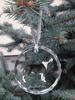 Bull Terrier, Bully - Crystal Bauble with a Photo, Dog Photo In Crystal, Personalized Christmas Tree Ornament by Art-Dog Brand