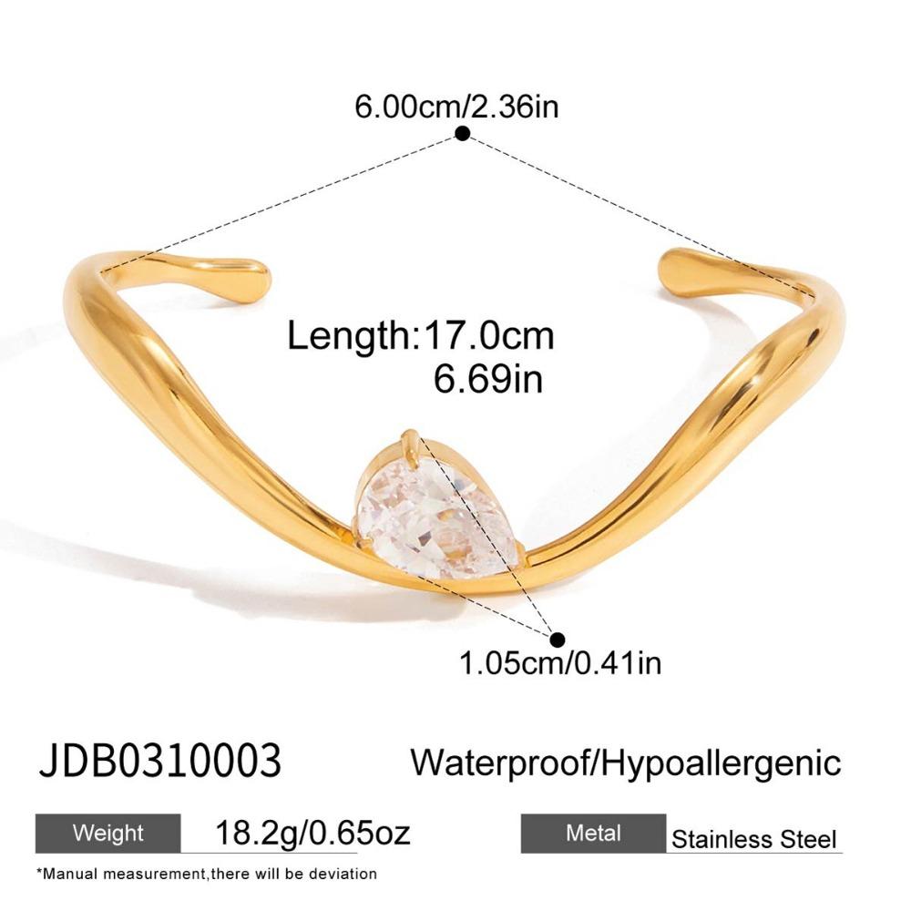 Exquisite Tennis Chain Bracelet Heart-Shaped Geometric Circular Stacked Bracelet Green White Zircon Women Jewelry