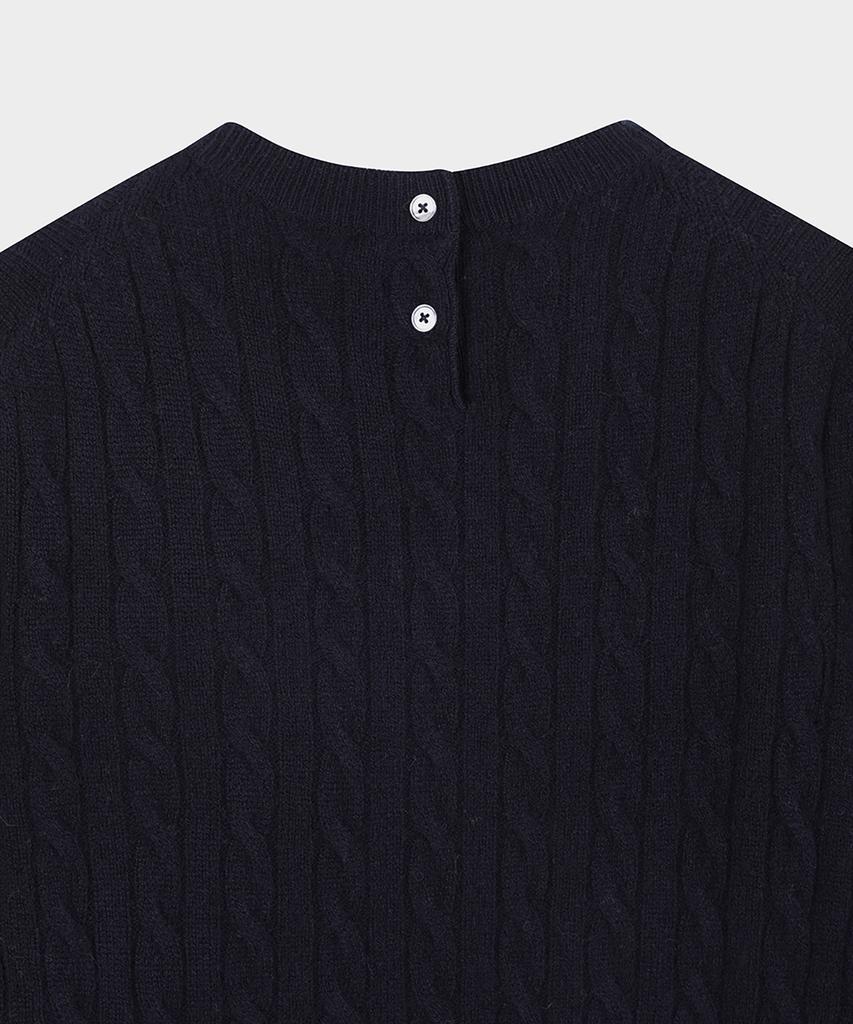 Brooks Brothers [Women'S] Wool Cable Dress (Navy) (Bbdzwb0002Qef)