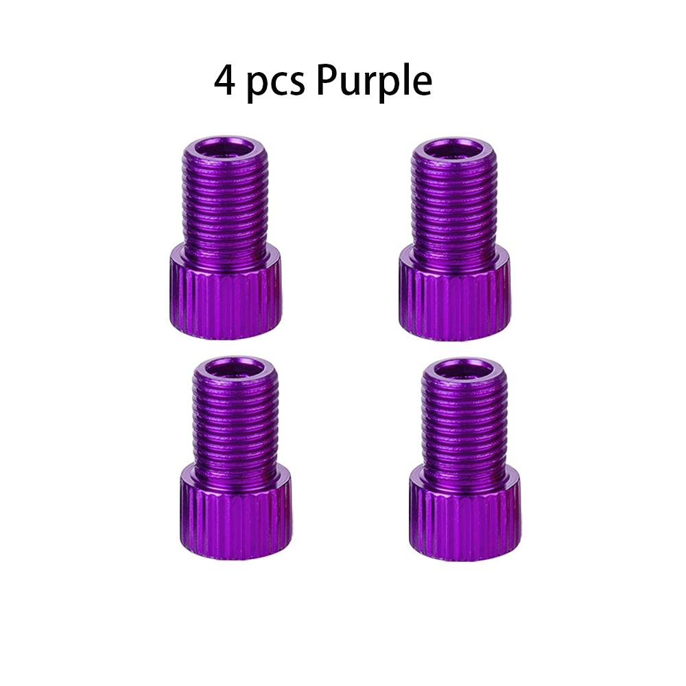 Aluminum Alloy Adapter for Valve Mountain Bike Motorbike Cycling Inflated Lends To Schrader Bike Accessories