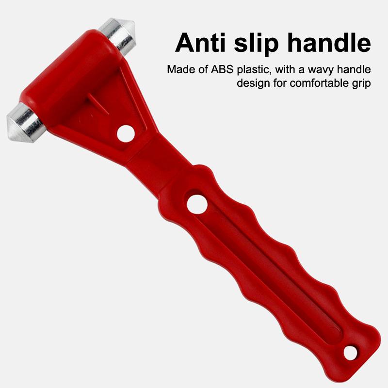 Bezpečnostní kladívko do auta Kladívko pro únik při požáru Multifunkční nouzové kladívko Rozbíječ oken automobilu Přenosné záchranné únikové nástroje