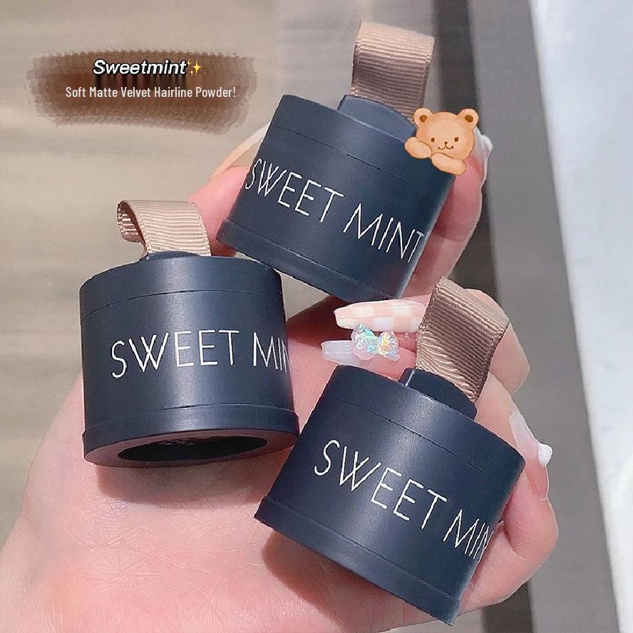 SWEETMINT Haarlinien-Volumisierungs- & Konturierungspuder zum Nachbessern & Auffüllen, Kostenloser Versand verfügbar