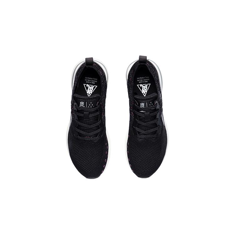 New LiNing Arashi Rebound Low Top Running Shoes Women's Ebony Black ARHR132-1