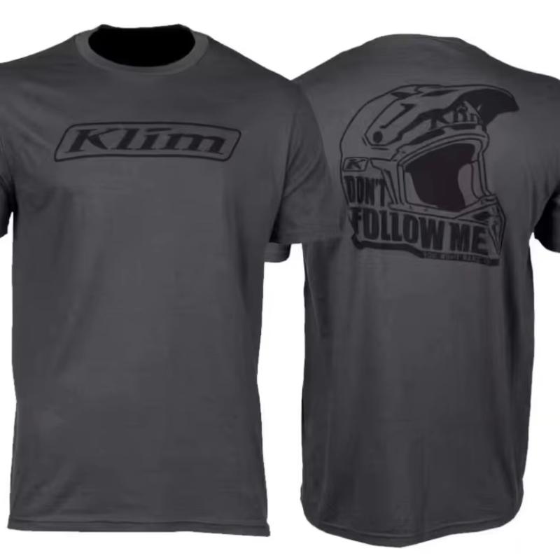 

OrangeLAB Klim motorcycle print Tshirt for Summer and Autumn 2025 loose and casual shortsleeved mens and womens sport top S