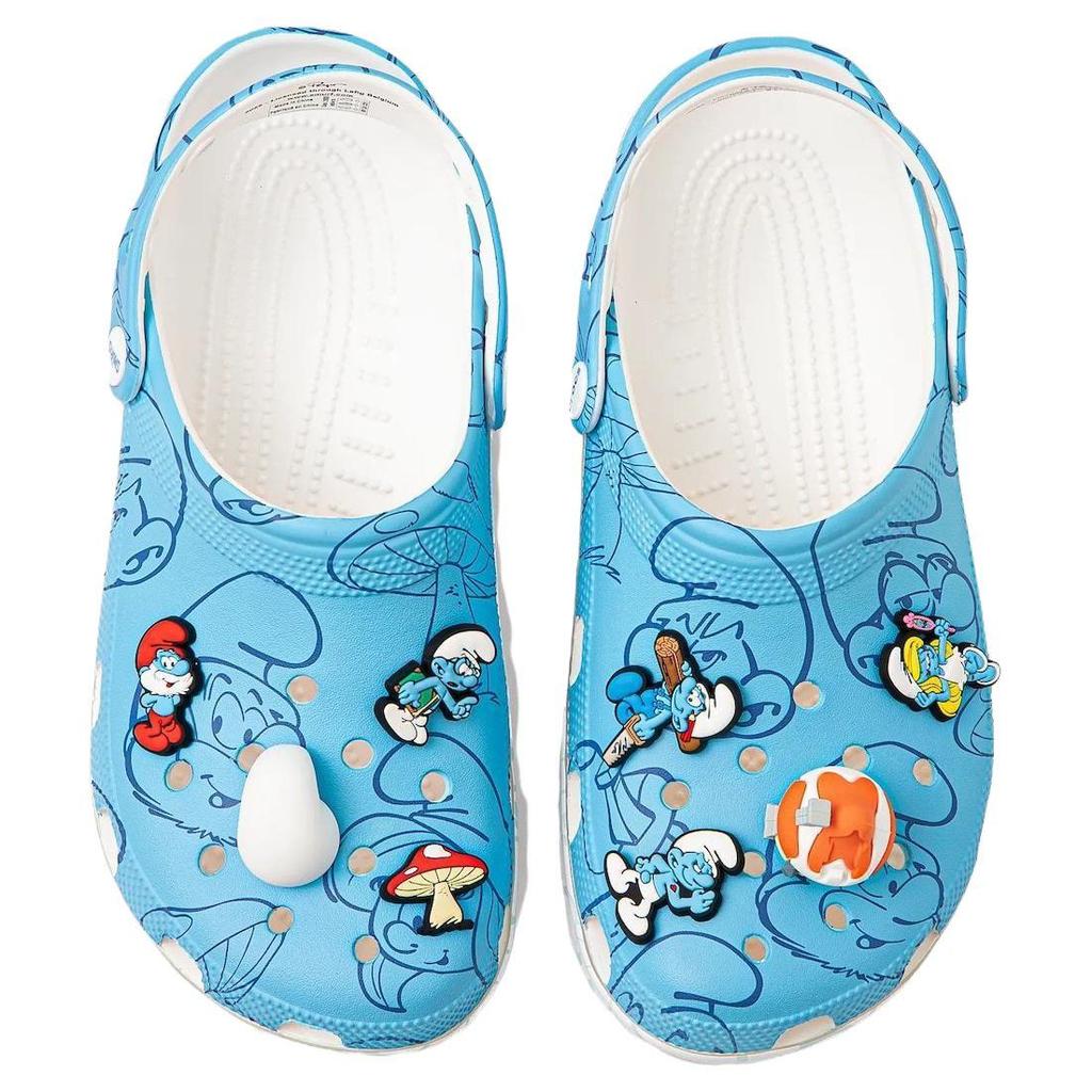 Crocs Zoccoli Leggeri Traspiranti Classici Puffi Unisex Blu Multicolore 210820-90H