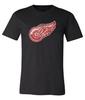 Tričko s distressed logem Detroit Red Wings S-6XL Sledování!!
