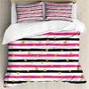Set di biancheria da letto Love Heart, copripiumino semplice a quadri, 200x200, federa per cuscino, singolo, doppio, queen, king, nordico, coppia, copriletto, biancheria da letto