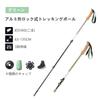 BISINNA Trekking Poles, 63-135cm Telescopic, Lightweight 7075 Aluminum, Set of 2, Climbing Poles with Cork Grips and Adjustable Straps, for Walking,