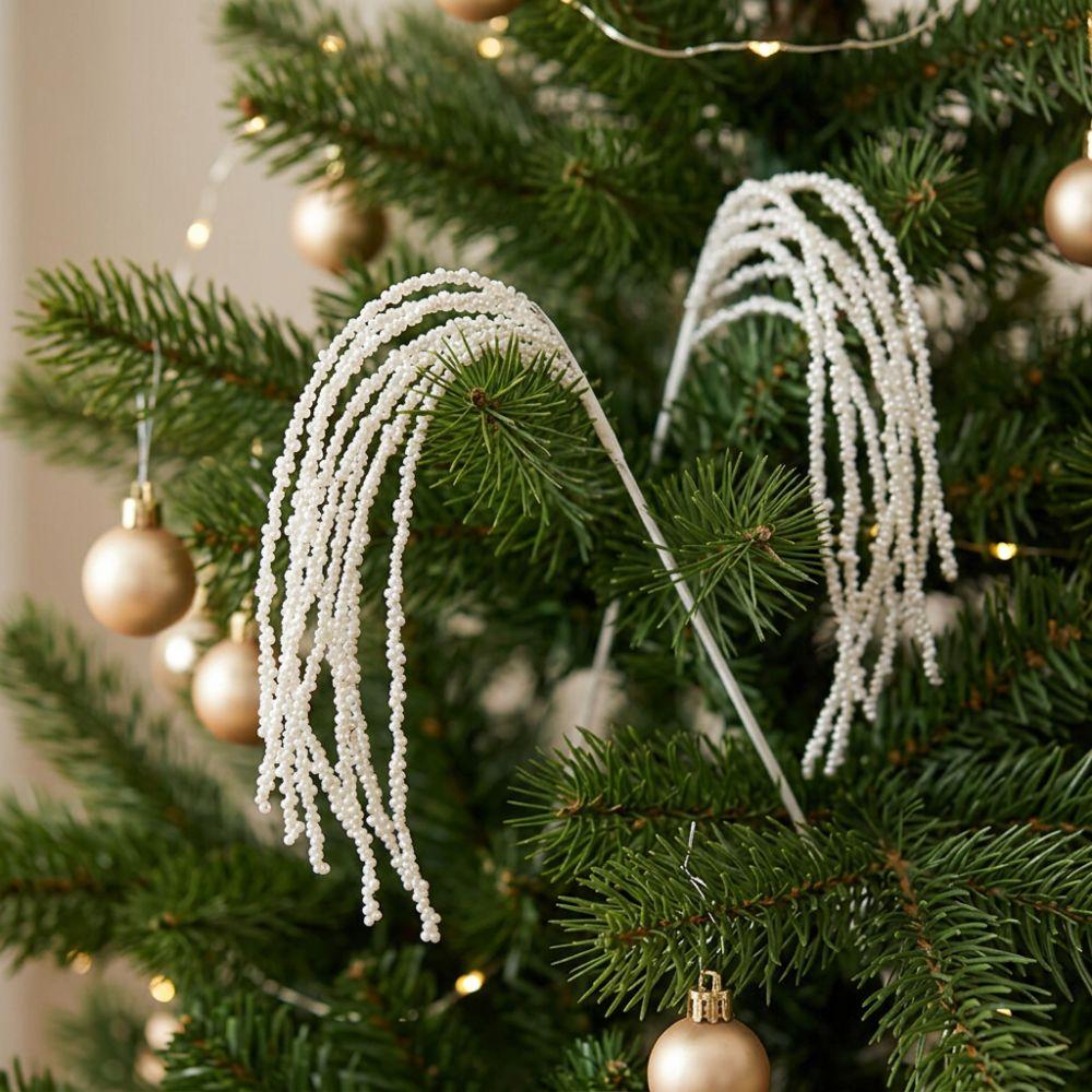 Crystal Dangle Christmas Crystal Spray Pick Artificial Christmas Spray Holiday Wedding Decor