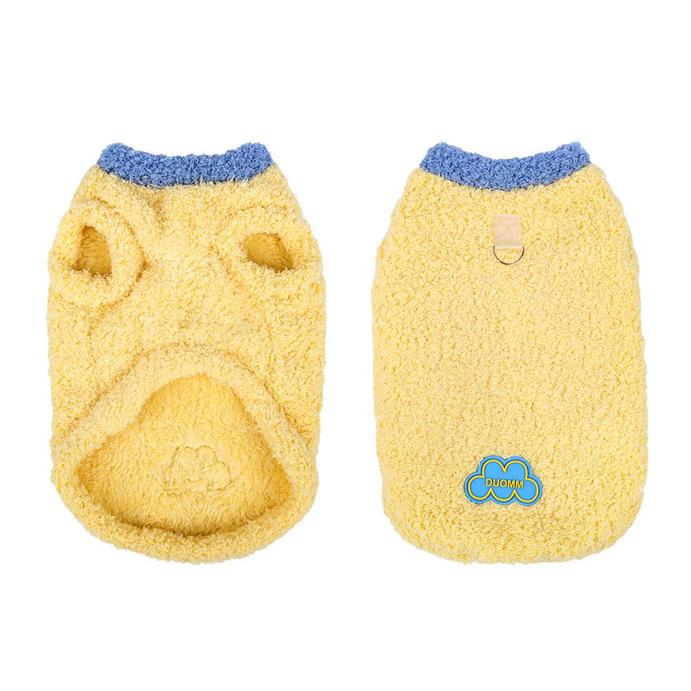 Cozy Cloud Velvet Cat Apparel: Thickened, Soft, and Warm for Autumn and Winter