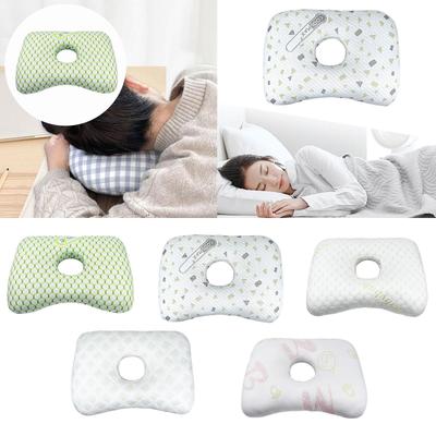 Almofada para Piercing na Orelha com Fones de Ouvido Brincos Lado Macio Travesseiro para Dormir