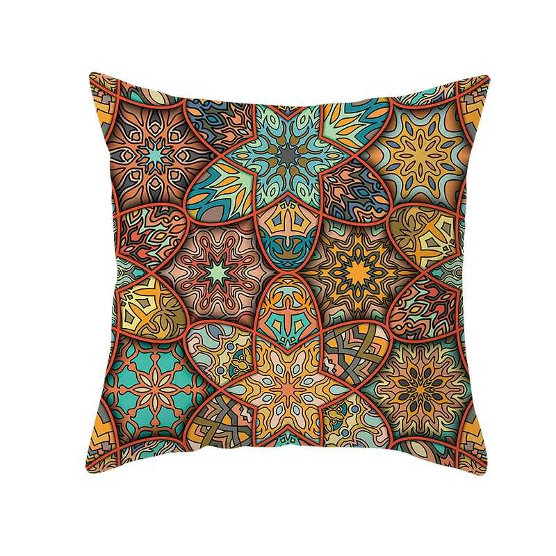 Abstract Painting Africa Cus on Cover African Woman Home Decor Pillow Case Gallery Exotic Ethnic Stye Linen Cus on Cover