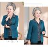 Elegant Spring & Autumn Shirt for Mother-in-law - Stylish Outfit for Middle-Aged & Elderly Women