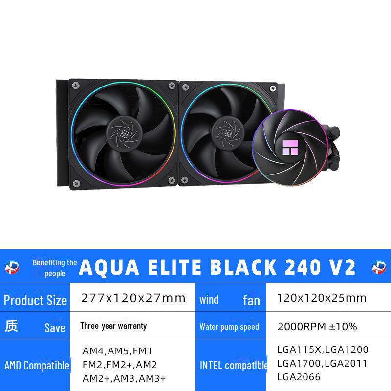 

Кулер для воды Thermalright AE240 AE360 V2 Black & White ARGB AIO