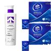 Little Arrow Repair and Smooth Shampoo with Vinda Facial Tissue Bundle