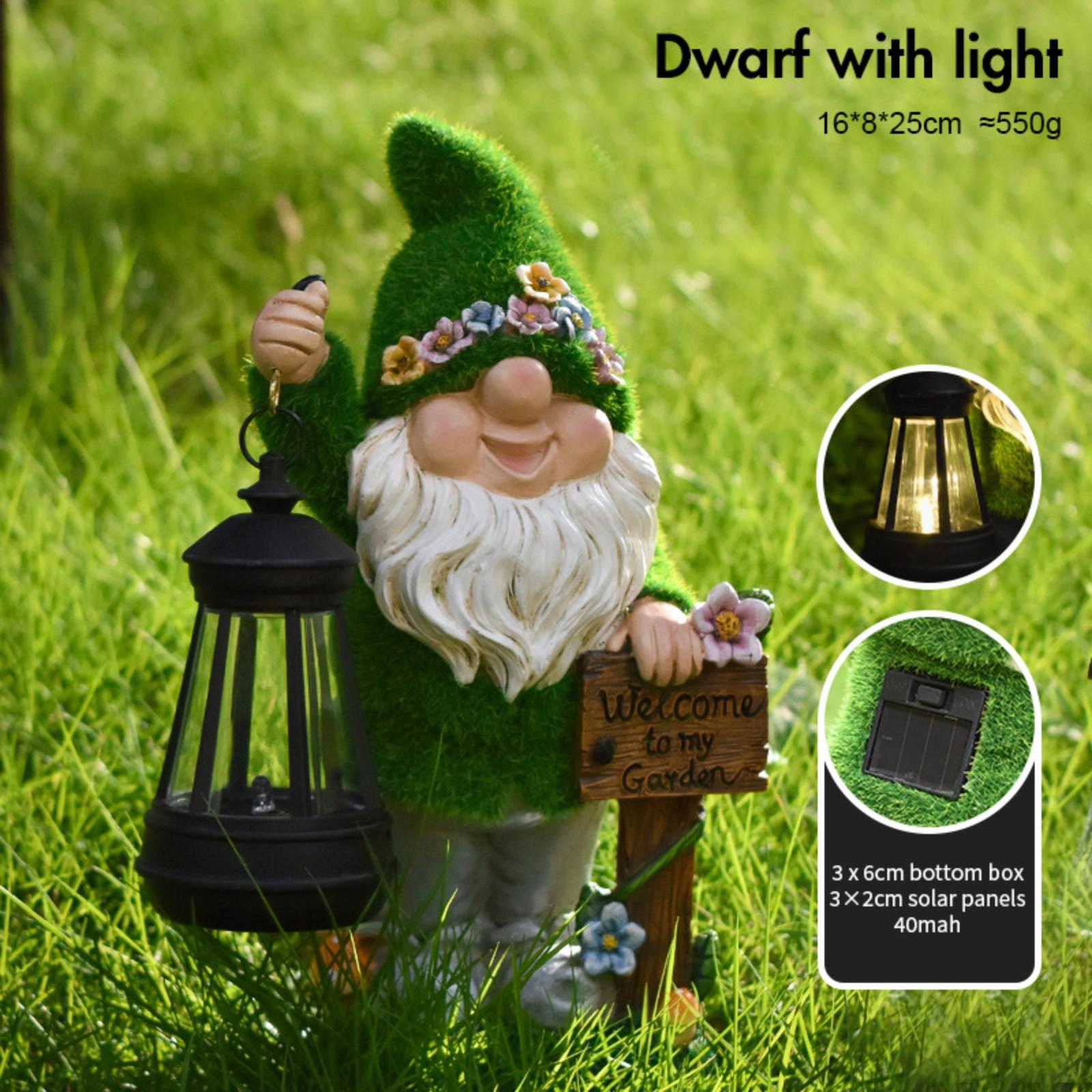 

Садовый солнечный уличный свет статуэтка украшения садовая дорожка солнечная зарядка декоративный свет One Size