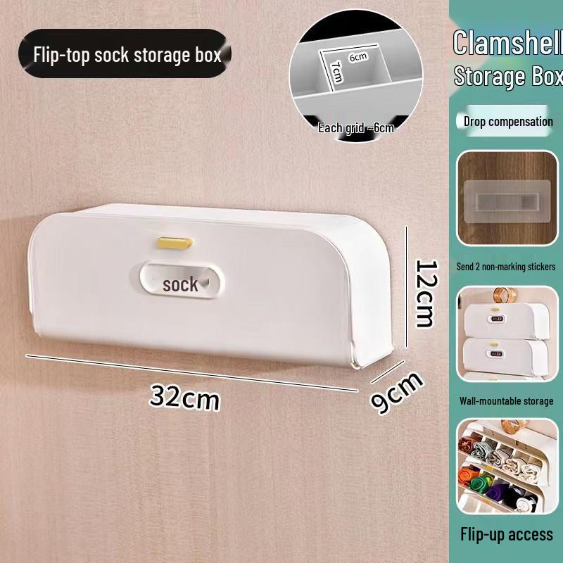 

Настенный органайзер с ящиками: Ящик для хранения нижнего белья и носков