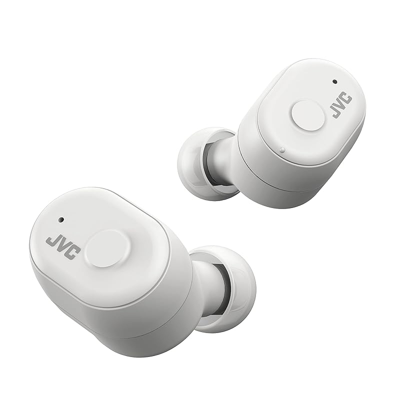 

JVC Kenwood HA-A11T-W completely wireless earphones Compact and lightweight body with a mass of 5.2g Up to 28 hours playback External sound capture