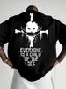 One Piece New Anime White Beard Edward Newgate Printed Short Sleeve TShirt Male and Female ParentChild Cotton Loose Top