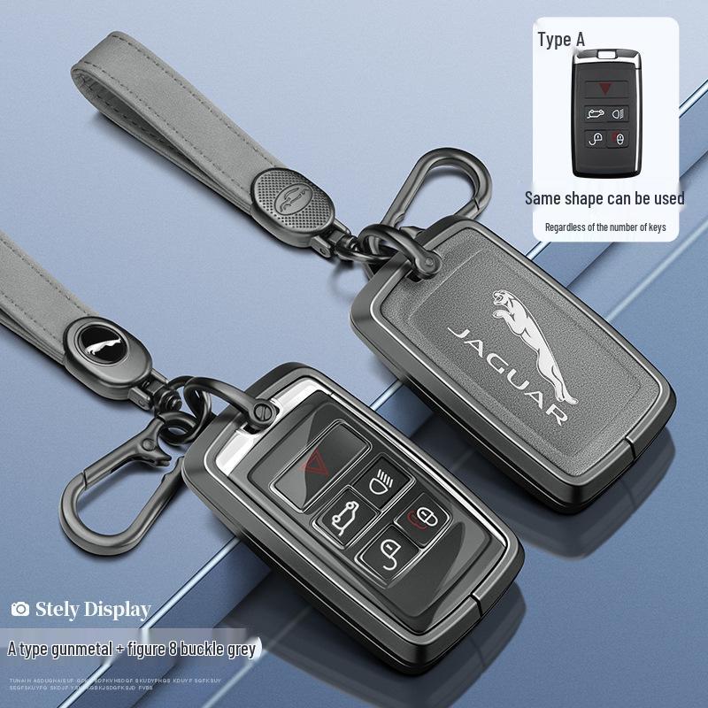 Jaguar Key Cover: Fits XFL, XEL, E-Pace, F-Pace, F-Type, I-Pace, XJ, XE - Women's Protective Car Shell