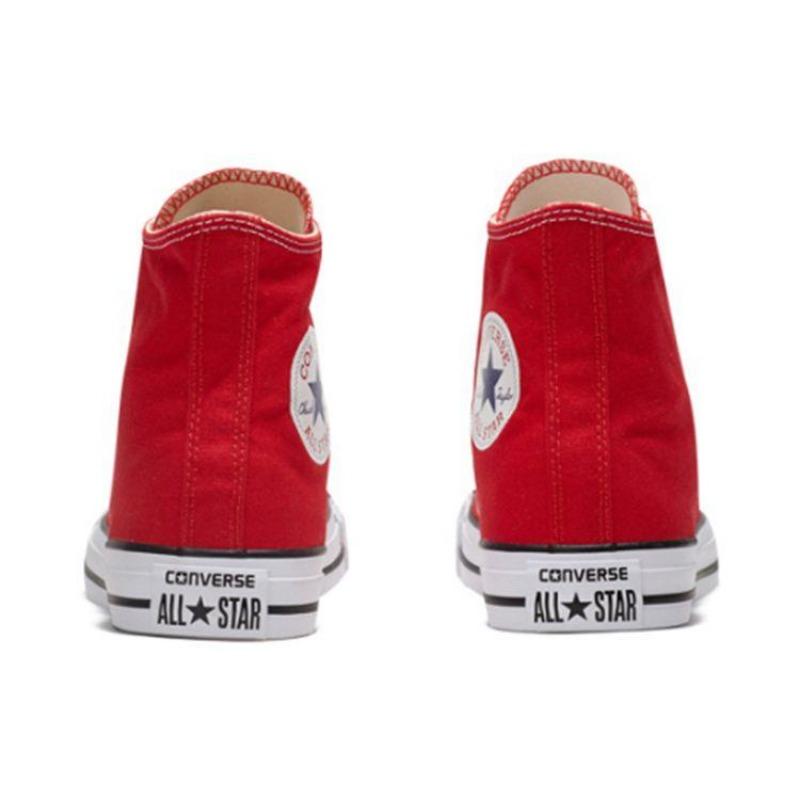 Converse All Star Unisex High Canvas Shoes Classic Core Lightweight Chinese Red 101013