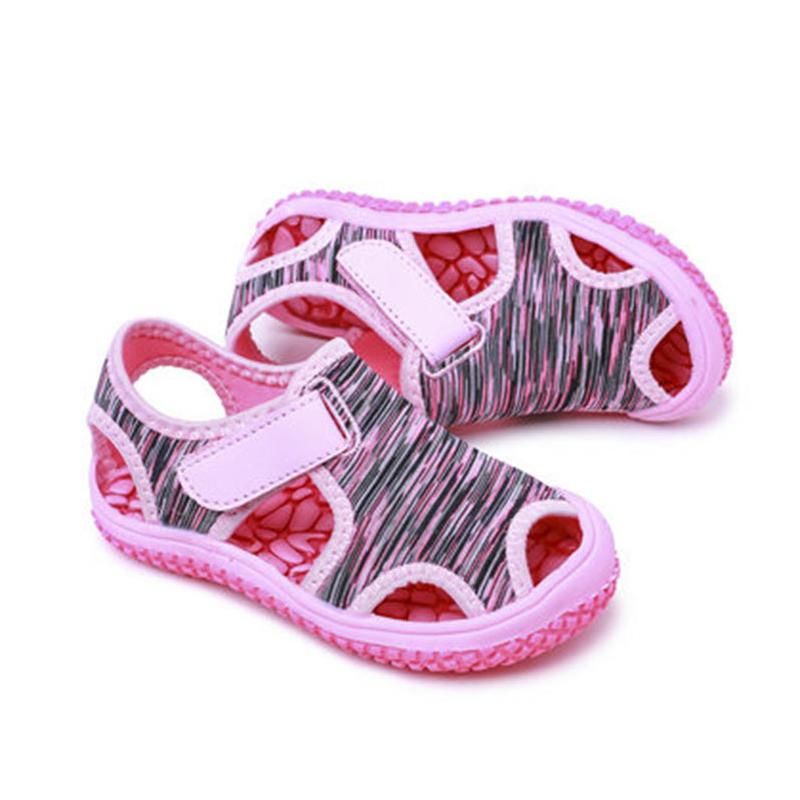 

New Summer Children Beach Boys Sandals Kids Shoes Closed Toe Baby Sport Sandals for Girls Eu Size 21-32 23