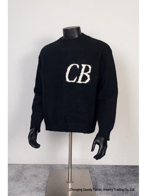 Amerikanischer Cole Buxton Unisex Lockerer Freizeit-CB Pullover Strickware