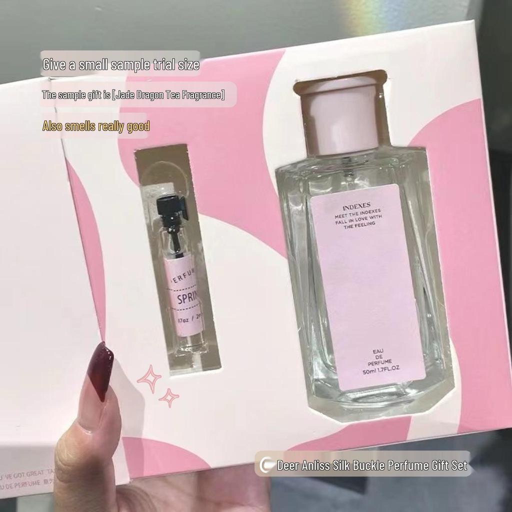 Lu Anli Sisi Ruku Women’s Perfume Gift Box - Long-Lasting Fresh Scent, Ideal for Students & Parties
