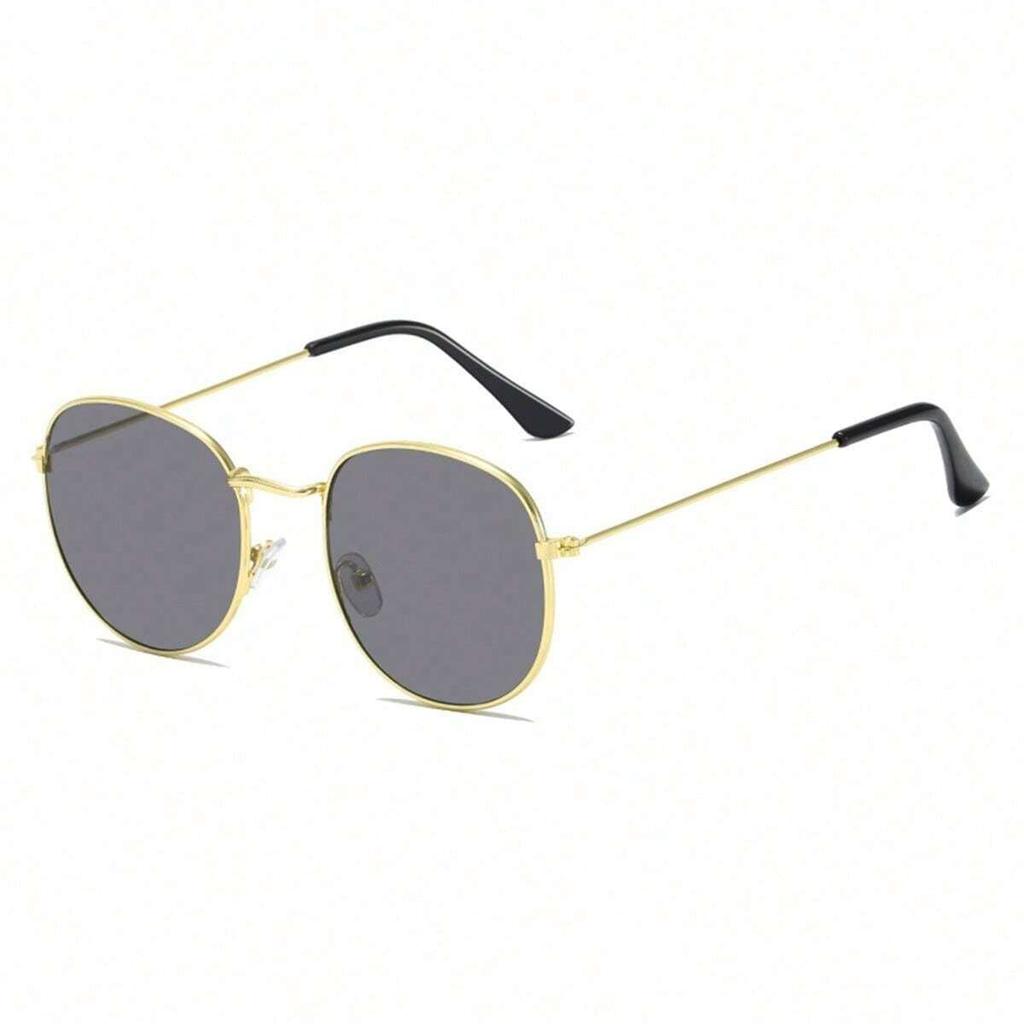 New Classic Polygon Retro Sunglasses Personalized Metal Frame Sunglasses Ladies Glasses Men's Glasses