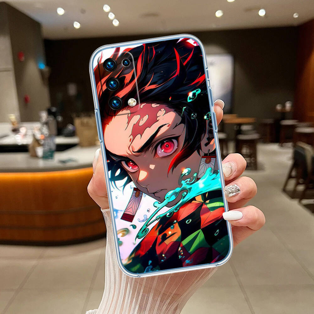 Demon Slayer Case for Motorola G10 G20 G04 E30 E40 E22 E20 E13 E15 G22 G23 G05 G75 G35 G55 E22S E7 G6 G7 G8 G9 Plus Power Play
