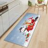 Christmas Kitchen Sand Carpet Doormat Long Floor Mat