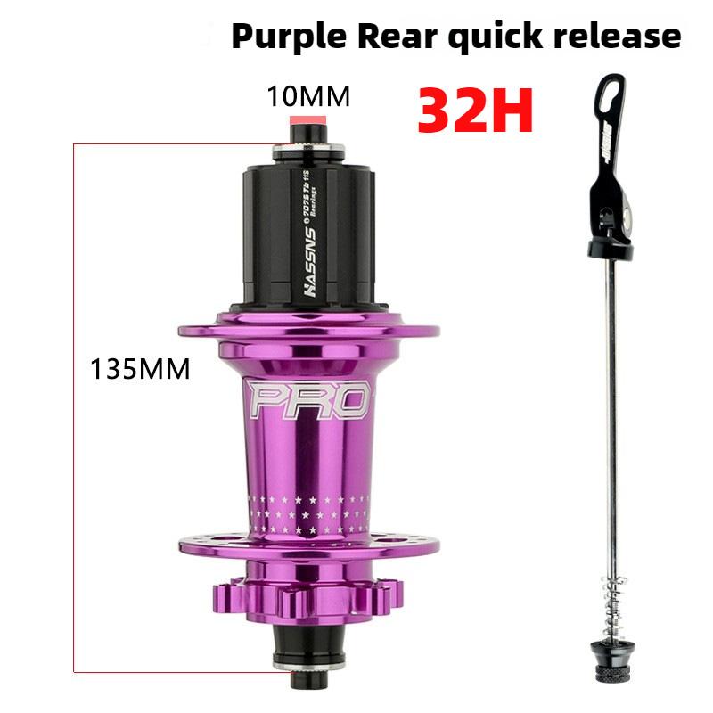 HASSNS PRO 7 32 otwory piasty mtb 7 8 9 10 11 12biegów Piasty Mtb głośne cube k7 24/32 otwory piasta do roweru MTB Tylna piasta Szybkozamykacz