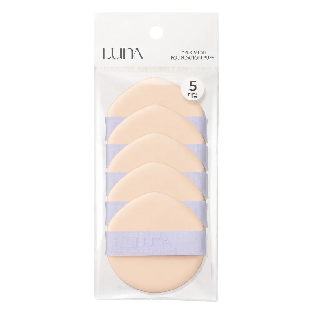 LUNA Hyper Mesh Foundation Puff 5P