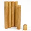 Natural Bamboo Case Eco Friendly Toothbrush Bamboo Tube 21Cm For Adult Toothbrush Case Hand Made Tooth Brushes Accessories