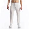 Piqué Gestreiftes Design Stoff Herren Freizeitsporthose Gym Sporthose Herren Jogger Sweatpants Laufen Workout Joggen Lange Hose