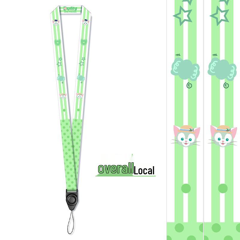 Lanyard Nero Multifunzionale Personalizzato Creativo con Porta Badge Separato per Badge Identificativi dei Dipendenti.