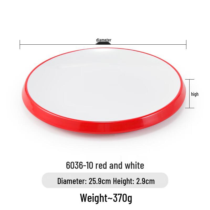 Melamine Round Concave Dinner Plate
