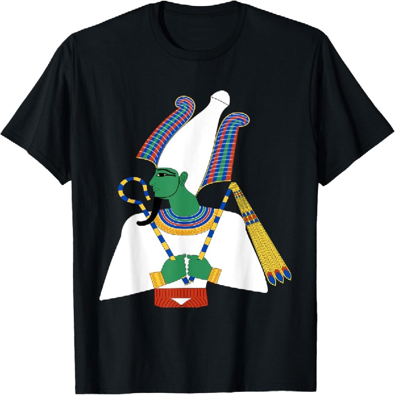 Футболка Осирис Египетский бог Древний Египет Иероглифы S