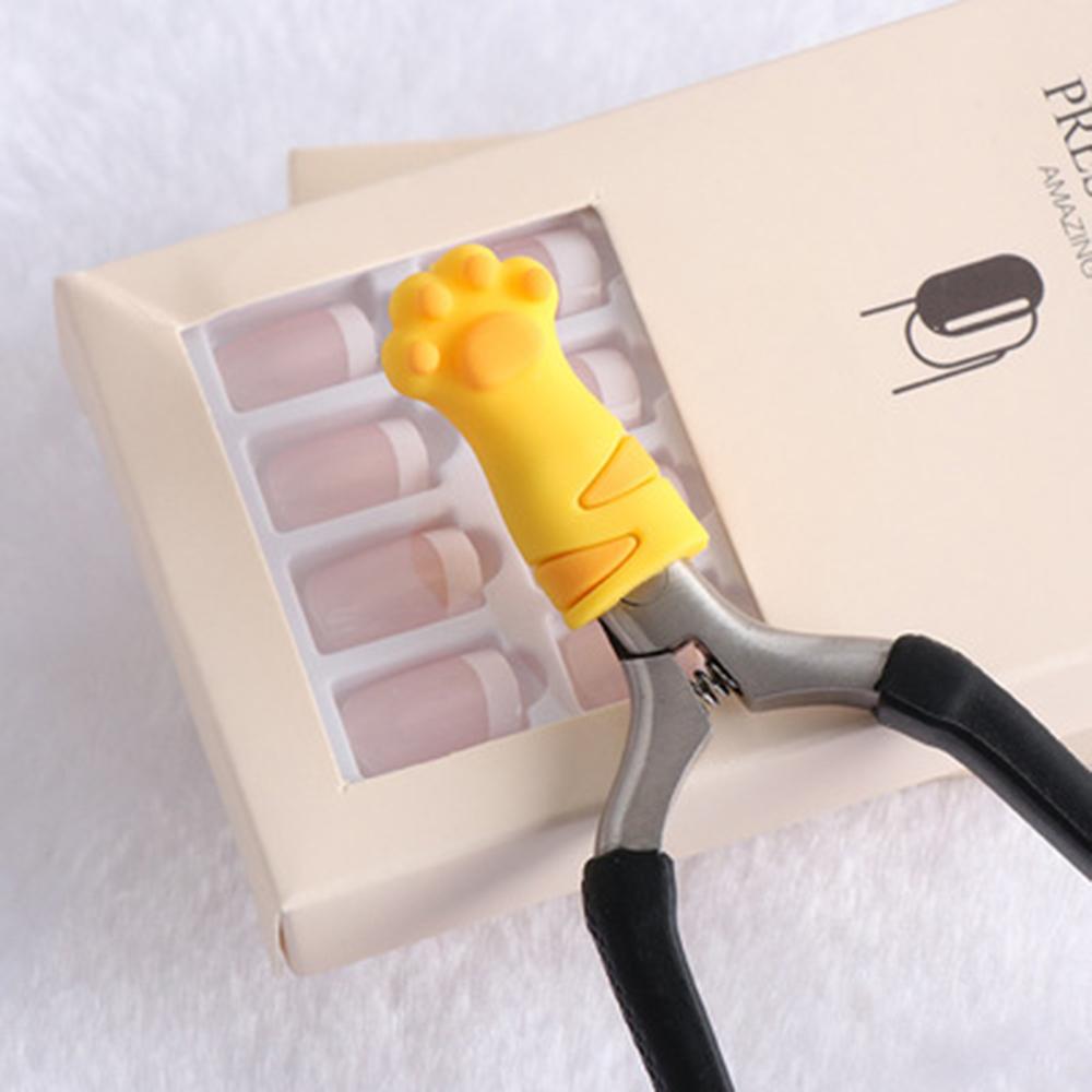 Manicure Cuticle Nail Scissors Sleeve Pedicure Tools Nipper Protective Cover Dead Skin Tweezers Cap