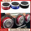 Aluminum Alloy Car Air Conditioning Knobs Heat Control Switch Button Knob for Toyota Old Corolla Before 2016 for BYD F3