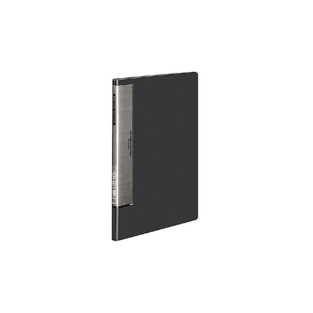 

KOKUYO Clear Book Wave Cut Pocket A4 Vertical Fixed 20 Piece Pocket Dark Gray La-T560DM [Bulk Purchase Set of 3 Books]