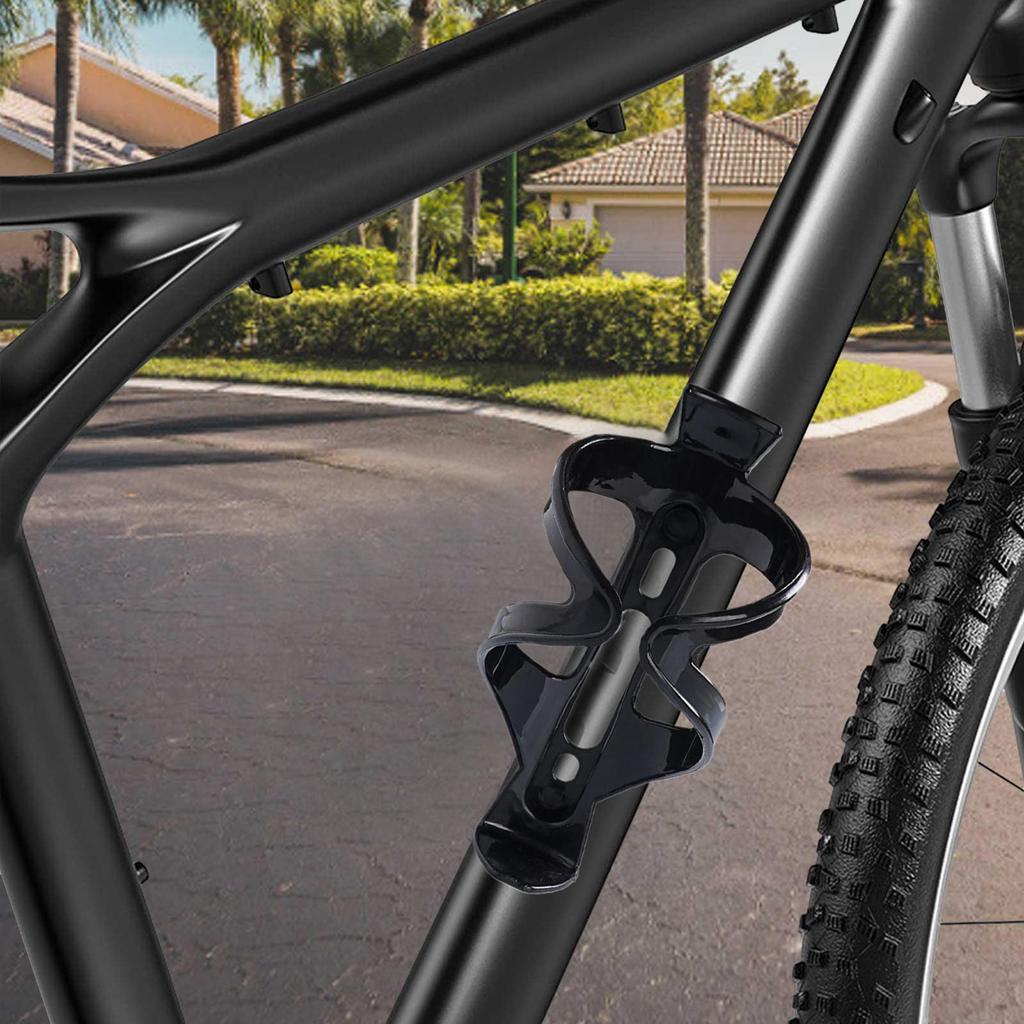 360 Degree Adjustable Bike Water Bottle Cage Universal Lightweight Holder for Mountain, Road, Scooter Bikes, Men Women Kids