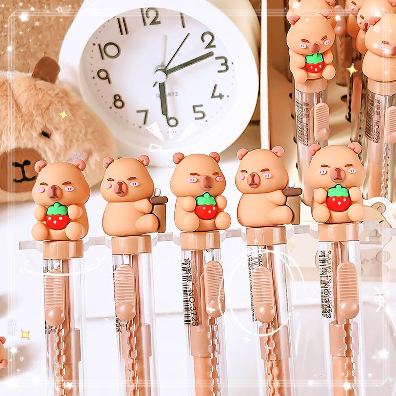 Kawaii Stationery Items Aesthetic Stationery Supplies Back To School Acsesories Capybara Eraser Drawing Rubber