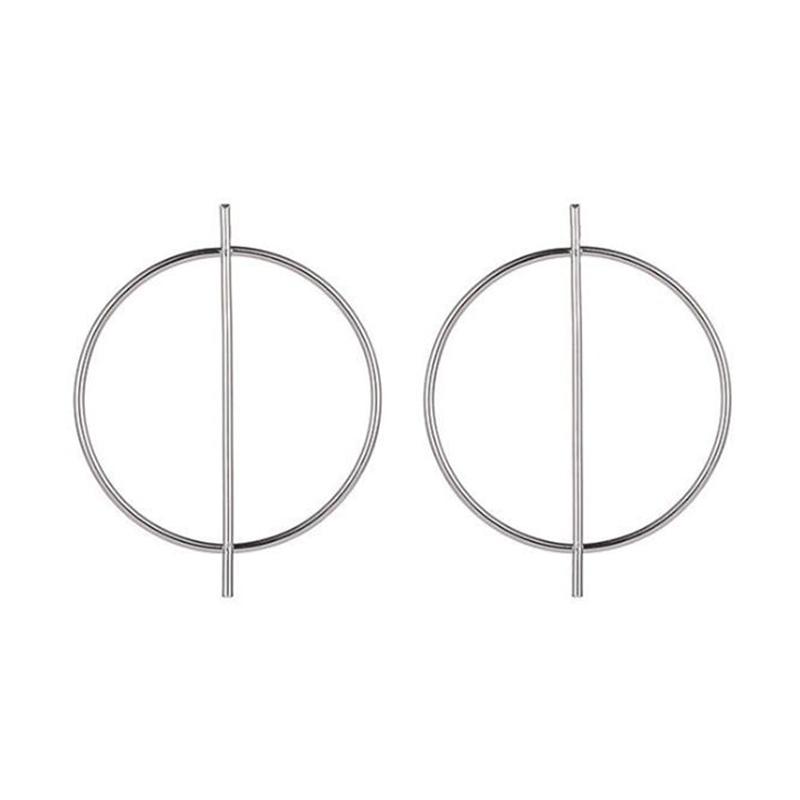 Geometric Statement Earrings Big Earrings for Women Gold Personality Stud Earrings Modern Jewelry Brincos Unusual Earrings